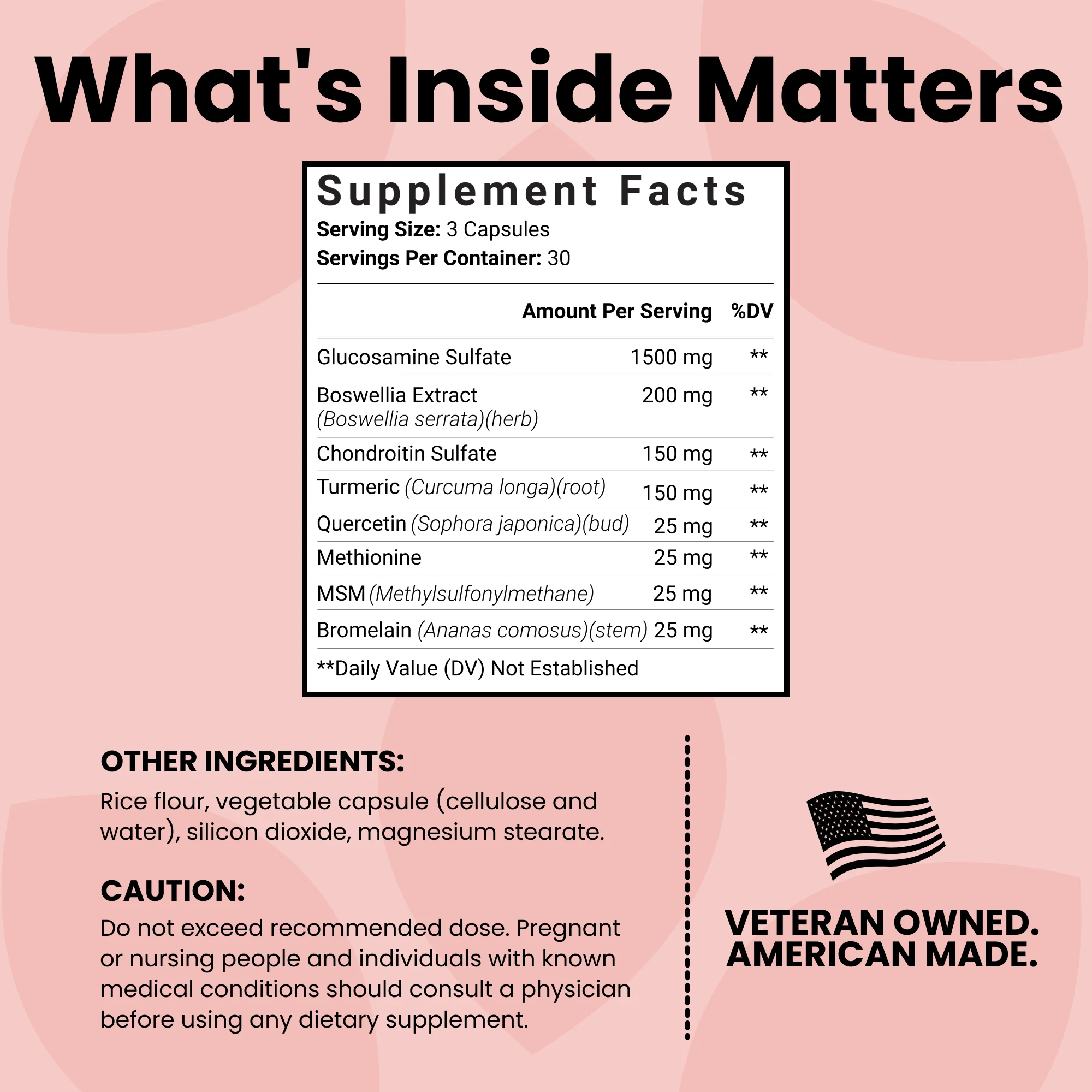 Glucosamine Chondroitin MSM - Image 3